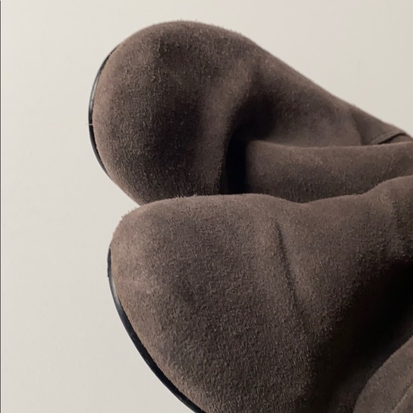 Bonanza Women's Slouchy Microsuede Boots, Sz 7 1/2 - Picture 4 of 14